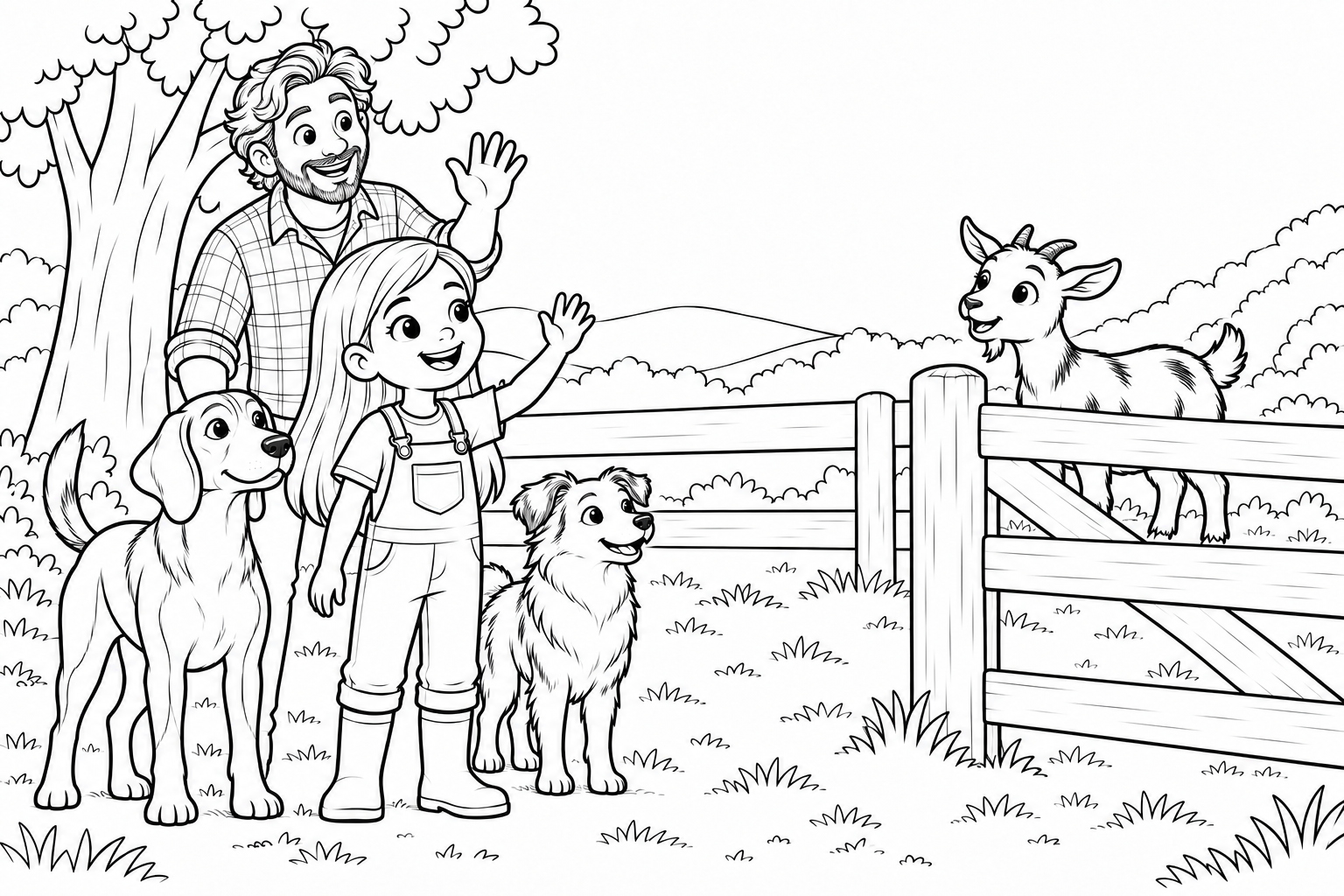 Poppy waited calmly while Lily and Dad took turns. How can you take turns?